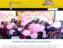 Tablet Screenshot of eeshwarchildwelfare.org